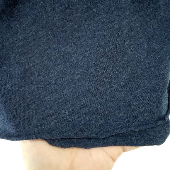 ⭐3/$30 Y2K Hollister Palm Trees Blue White Navy Gray Tank Top Small 90's 2000's - Picture 8 of 9